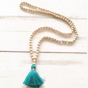 Boho Wooden Necklace
